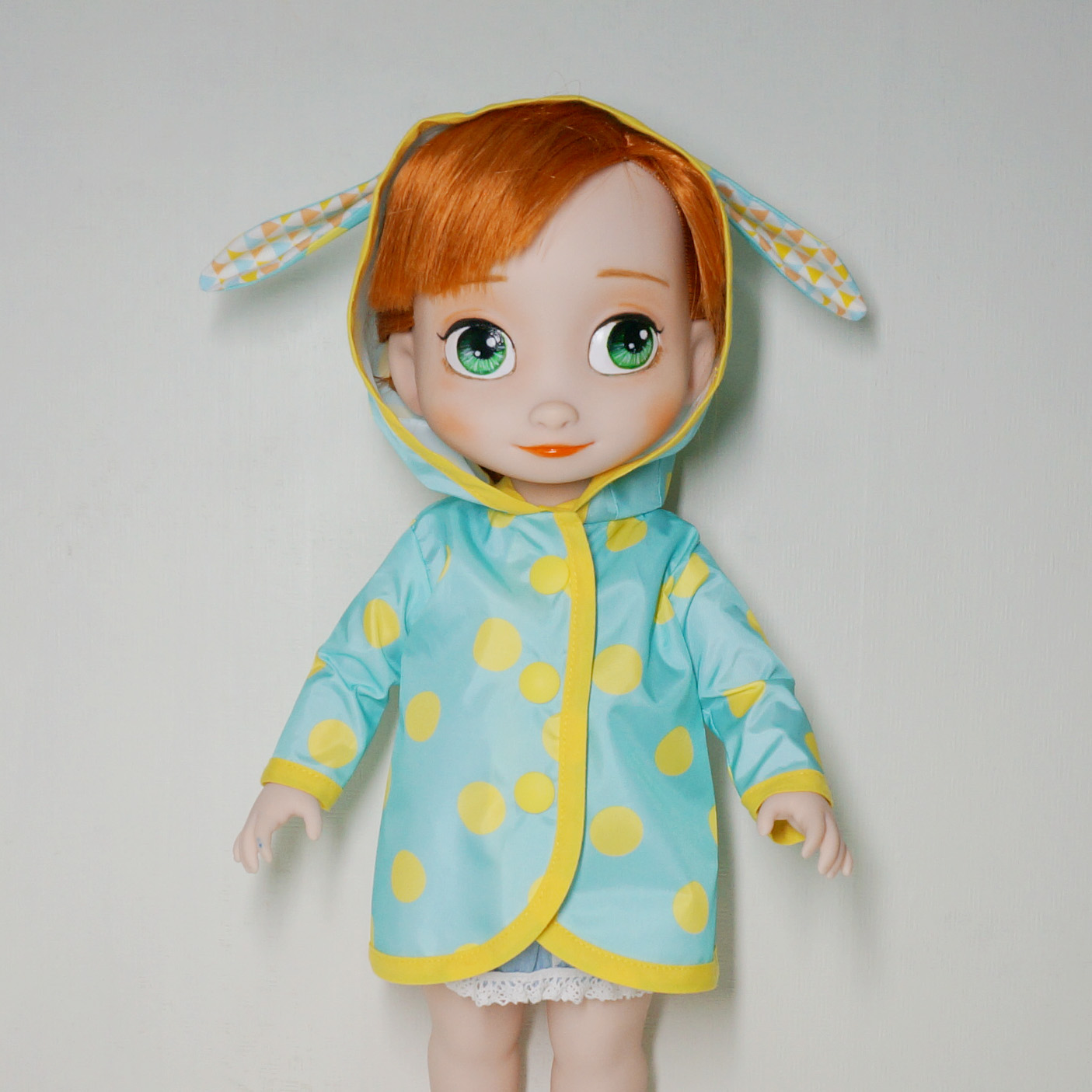 Disney Baby doll clothes outer raincoat clothing Animator's collection
