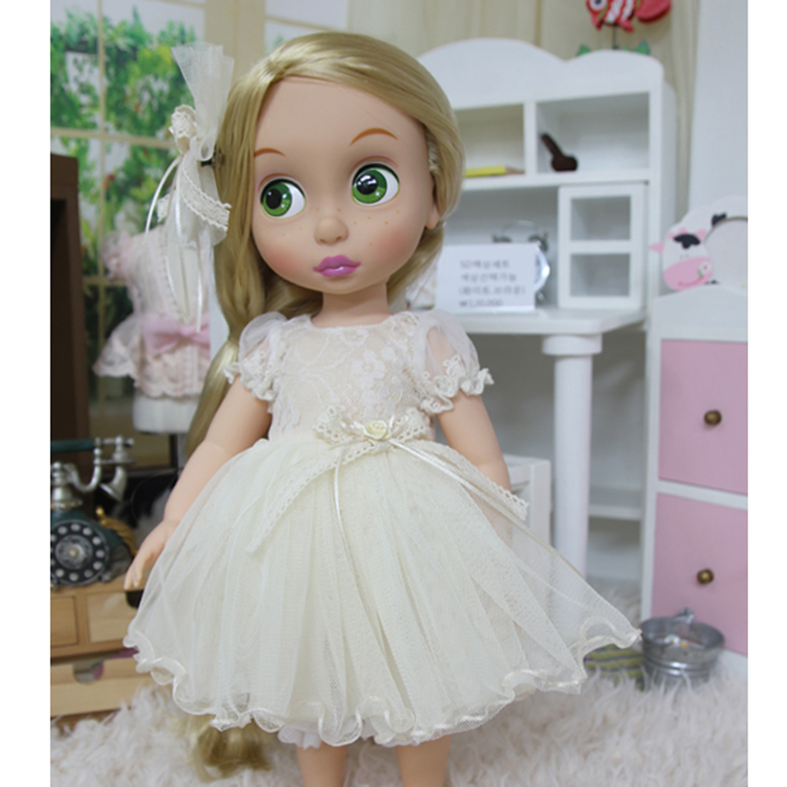 Disney Baby doll clothes dress clothing retro flower collection