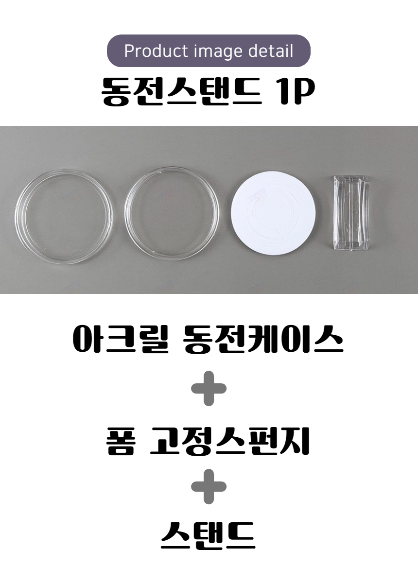 동전 케이스 기념 주화 전시 스탠드 투명 아크릴 코인 홀더 컬렉션 수집 디스플레이 정리 캡슐 소품 동전 케 - G마켓 모바일