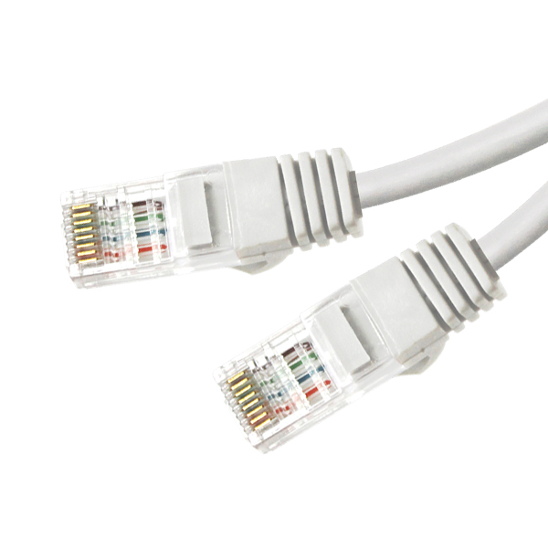 CAT.6 UTP 인터넷 공유기 랜케이블 컨넥터 일체형 2M 케이블 커넥터 단자 잭 컨넥터 짹 선 라인 연결