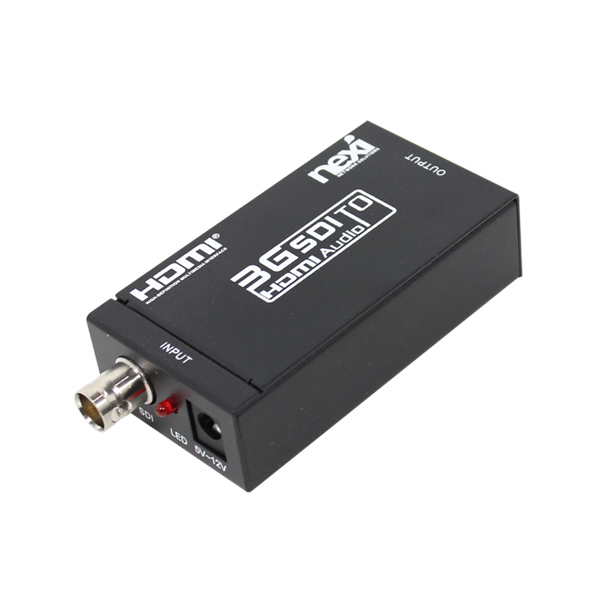 SDI to HDMI 고화질 신호변환 컨버터 카메라 셋탑박스 케이블 커넥터 단자 잭 컨넥터 짹 선 라인 연결
