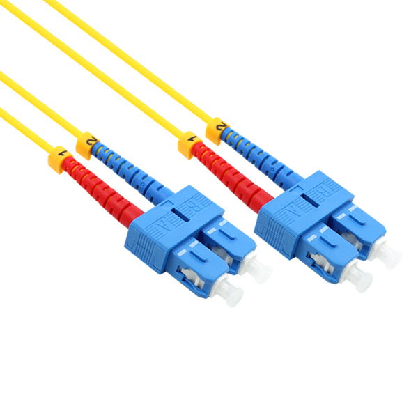 광 점퍼코드 SC-SC-2C 네트워크 케이블 싱글모드 3M 케이블 커넥터 단자 잭 컨넥터 짹 선 라인 연결