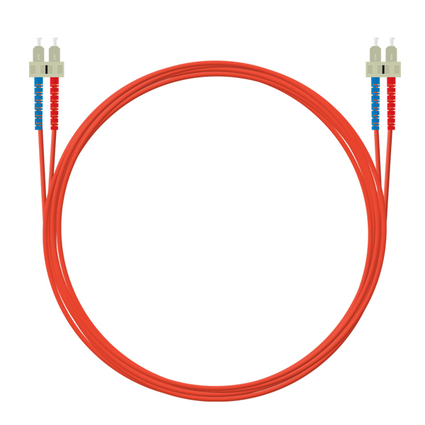 광 점퍼코드 SC-SC-2C 네트워크 케이블 멀티모드 5M 케이블 커넥터 단자 잭 컨넥터 짹 선 라인 연결