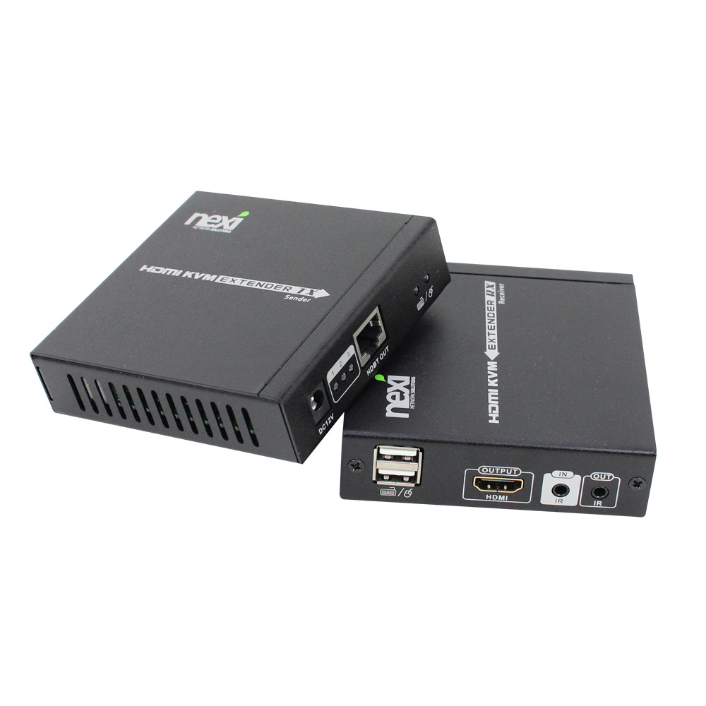 HDMI 리피터 RJ45 송수신기 KVM 연장기 키보드 마우스 케이블 커넥터 단자 잭 컨넥터 짹 선 라인 연결