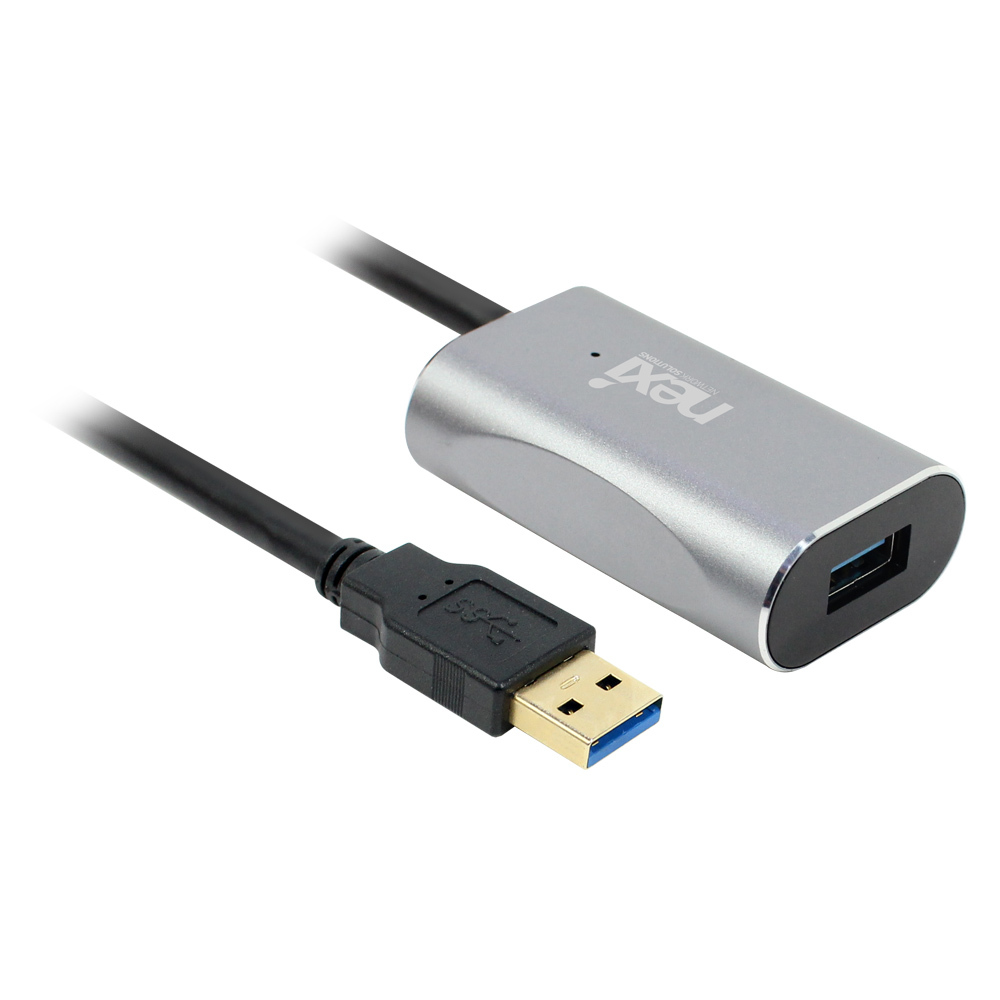 USB3.0 A타입 숫-암 무전원 신호증폭 리피터 케이블5M 케이블 커넥터 단자 잭 컨넥터 짹 선 라인 연결
