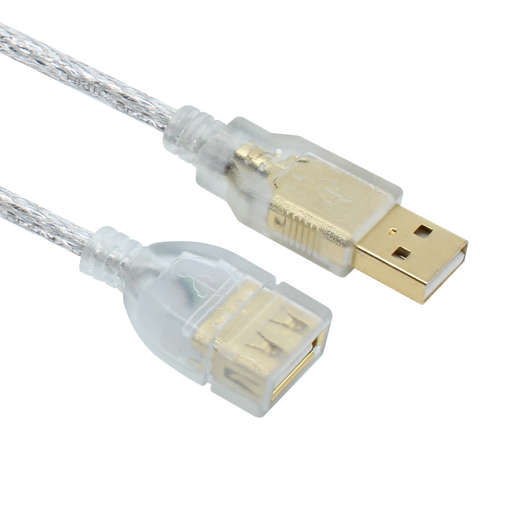 USB2.0 A타입 숫 to 암 프리미엄 연장 케이블 1.8M 선 케이블 커넥터 단자 잭 컨넥터 짹 선 라인 연결