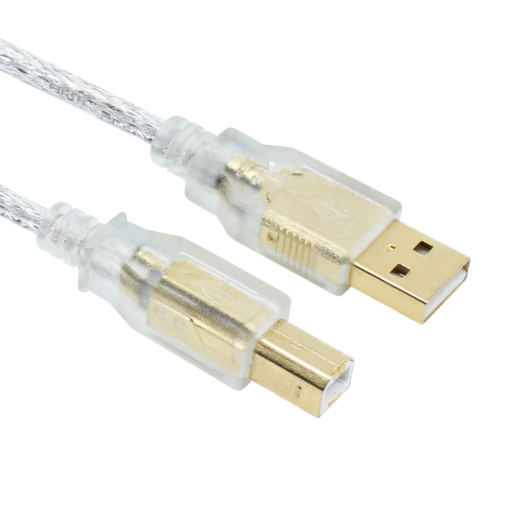 USB2.0 A-B 타입 숫 프리미엄 프린터 연결 케이블 3M 케이블 커넥터 단자 잭 컨넥터 짹 선 라인 연결