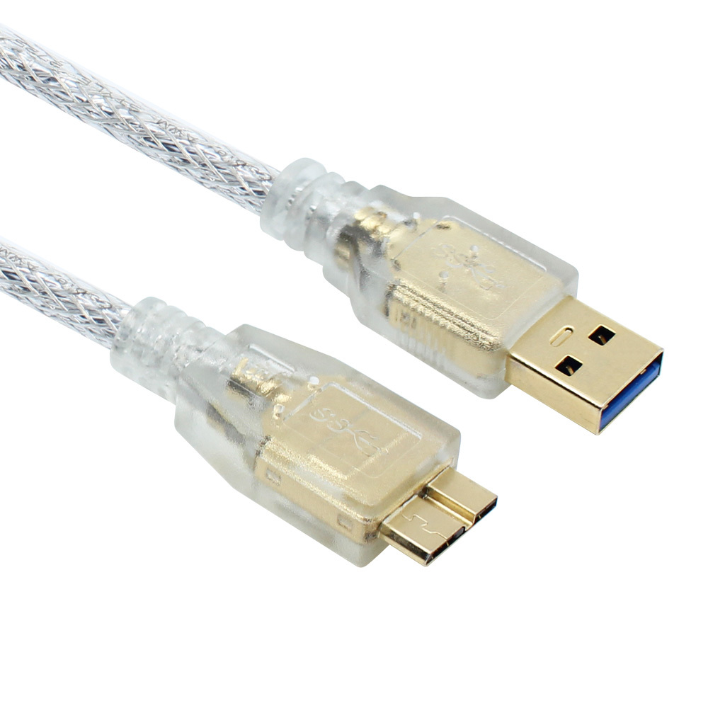 USB3.0 A타입 숫 마이크로B타입 외장하드 케이블 3M 케이블 커넥터 단자 잭 컨넥터 짹 선 라인 연결