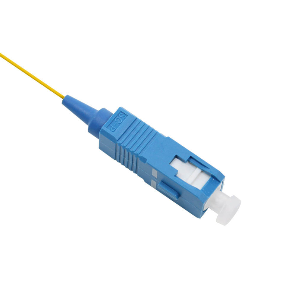 SC타입 싱글모드 피그테일 1.5M 고속인터넷 고해상도 케이블 커넥터 단자 잭 컨넥터 짹 선 라인 연결