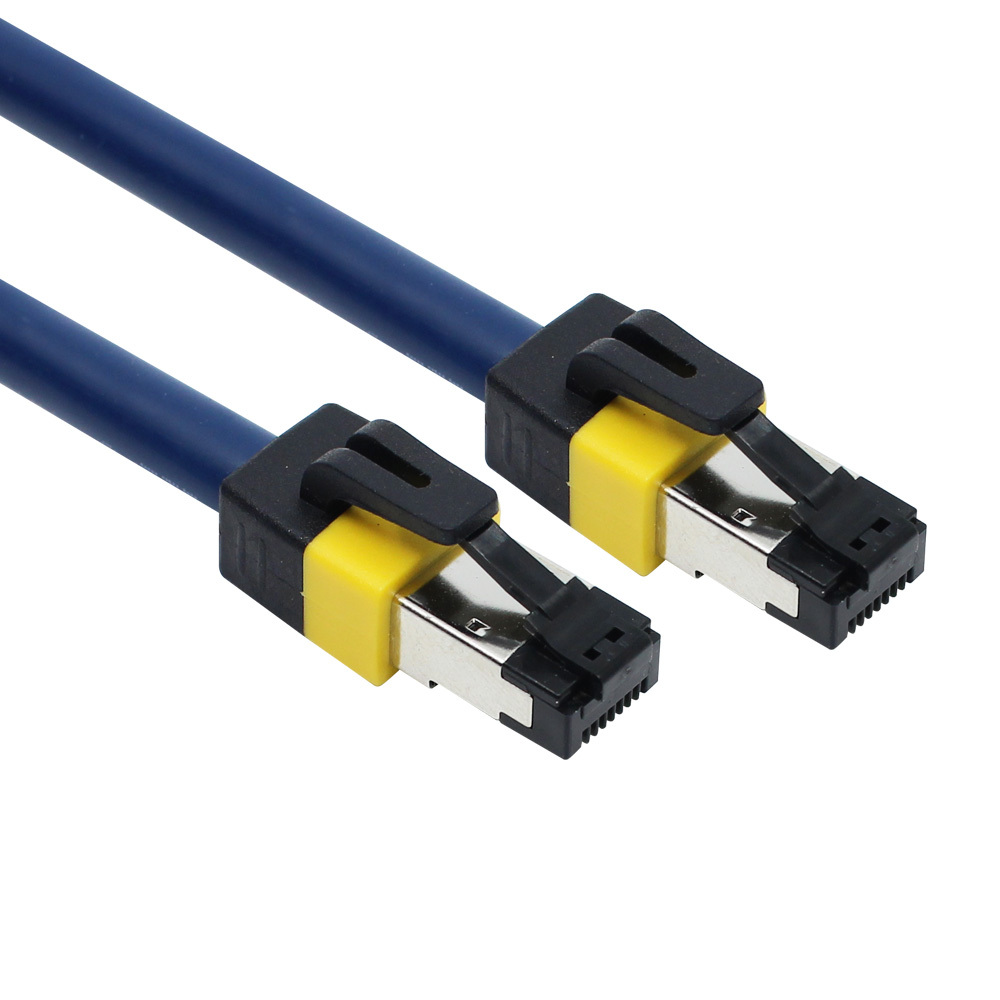 S-FTP CAT.8 패치코드 기가비트 랜선 랜케이블 30Cm 케이블 커넥터 단자 잭 컨넥터 짹 선 라인 연결