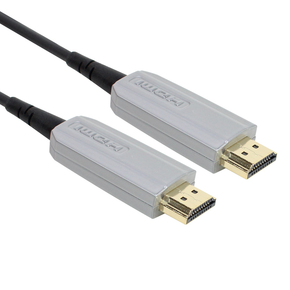 HDMI 2.0버전 HDR 4K 무손실 하이브리드 광케이블 10M 케이블 커넥터 단자 잭 컨넥터 짹 선 라인 연결