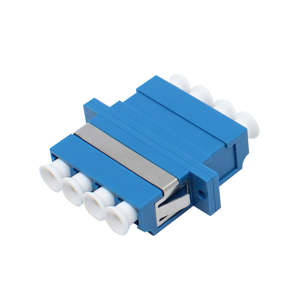 광 아답타 LC 4C-DP 싱글모드 광분배함 광단자함 블루 케이블 커넥터 단자 잭 컨넥터 짹 선 라인 연결