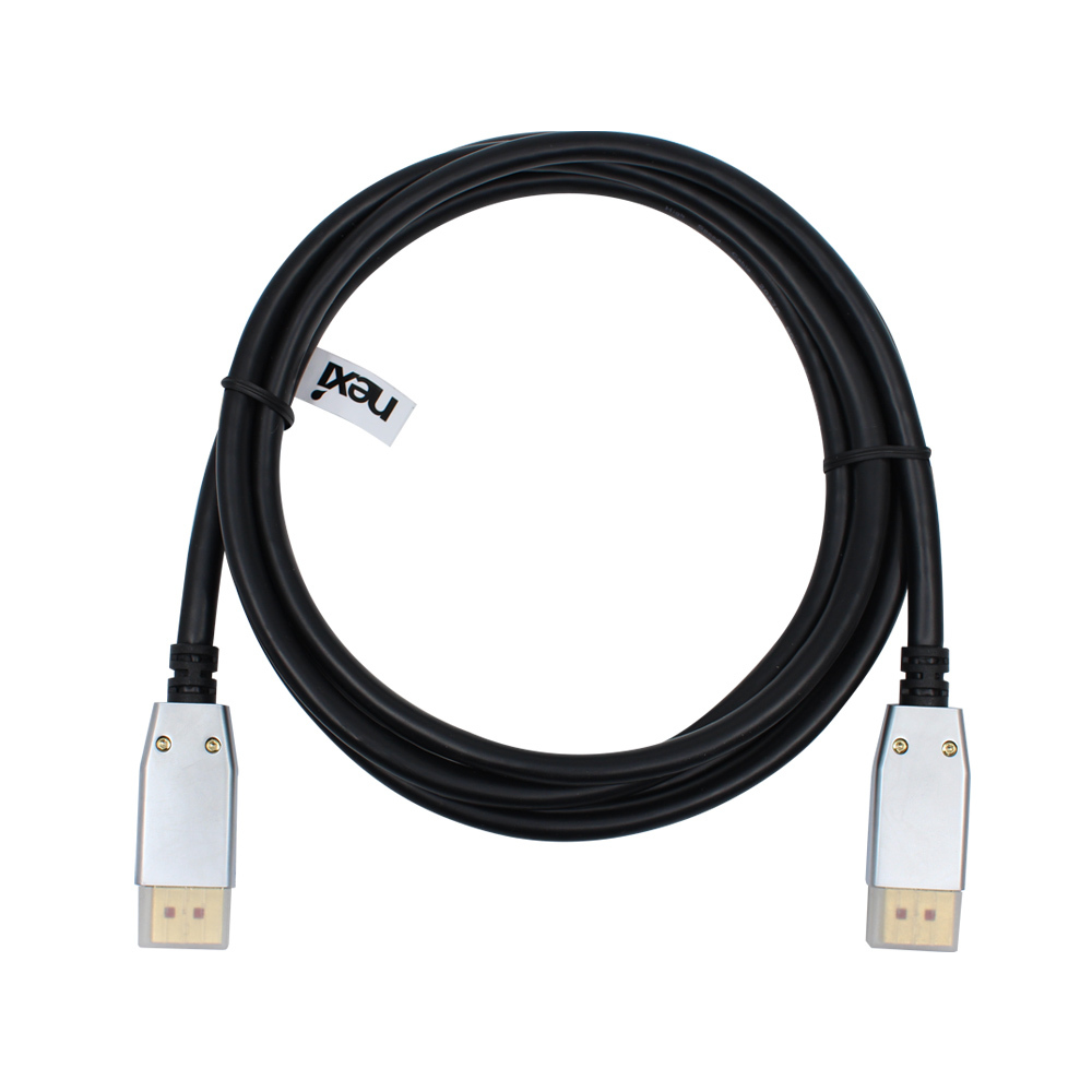 DP TO DP V1.4 초고화질 디지털TV 모니터 케이블 2M 케이블 커넥터 단자 잭 컨넥터 짹 선 라인 연결