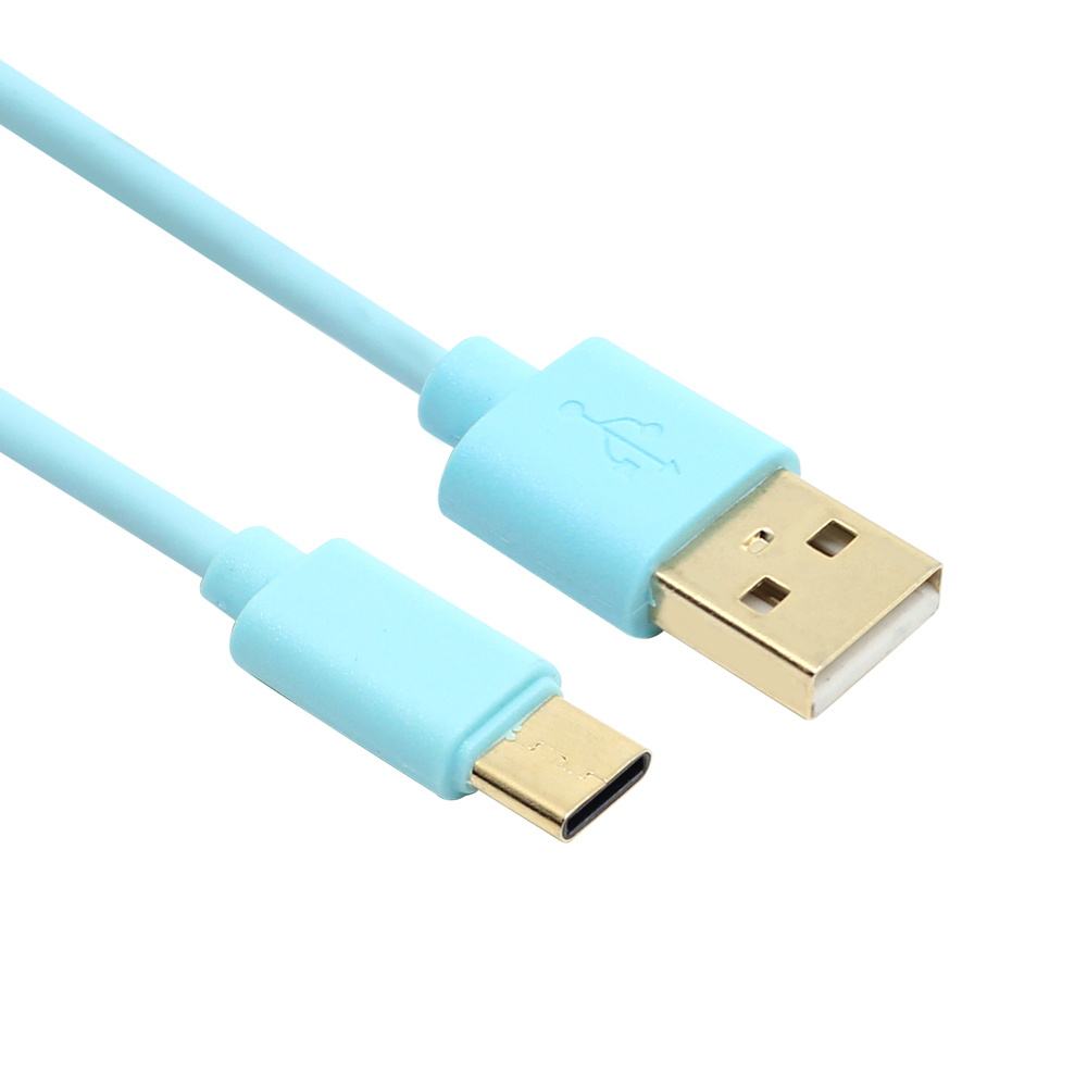 USB 고속 데이터 충전케이블 민트 1M 스마트폰 태블릿 케이블 커넥터 단자 잭 컨넥터 짹 선 라인 연결