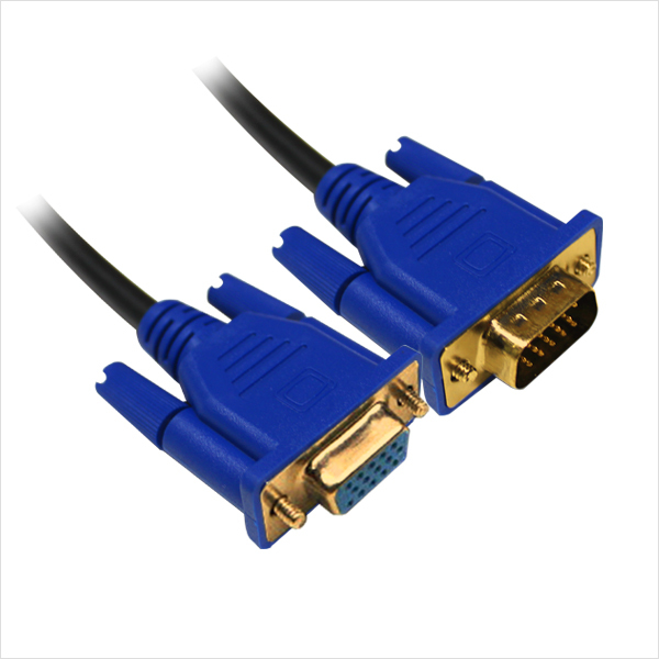 세미 D-SUB RGB 모니터 연장 케이블 1.8M 빔프로젝터 케이블 커넥터 단자 잭 컨넥터 짹 선 라인 연결