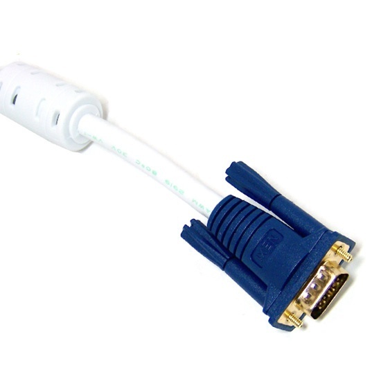 RGB 모니터 컨넥터 금도금 고해상도 고급형 케이블 3M 케이블 커넥터 단자 잭 컨넥터 짹 선 라인 연결
