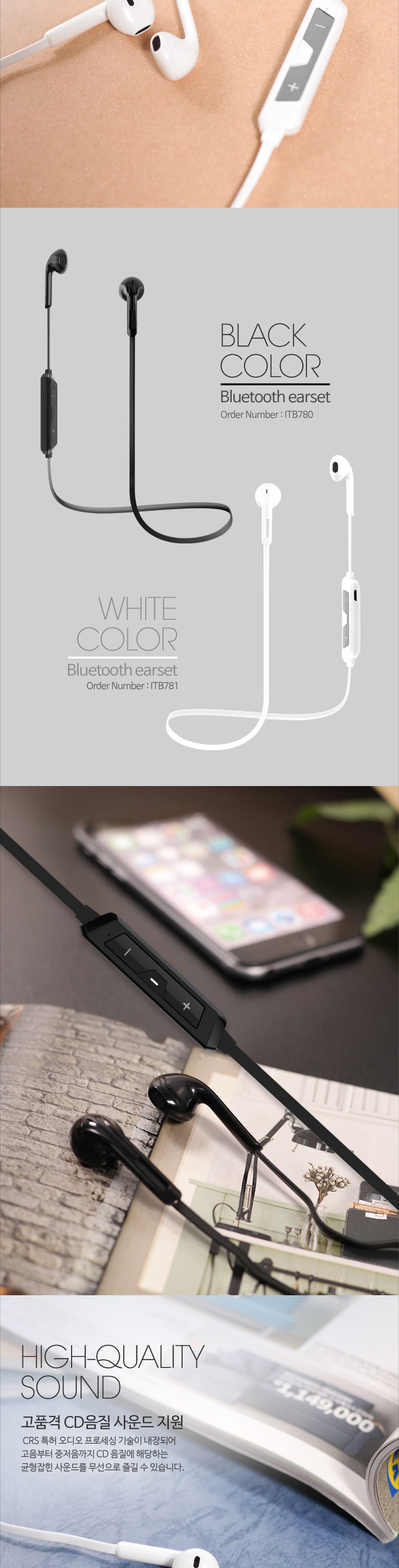 NEW BLUETOOTH EARPHONE Smartphone iPhone Tablet Bl