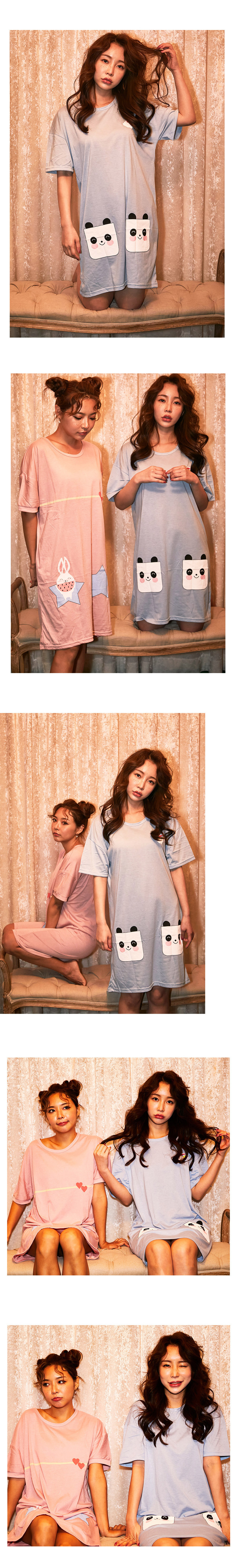 소녀스러운,큐티한,공주잠옷