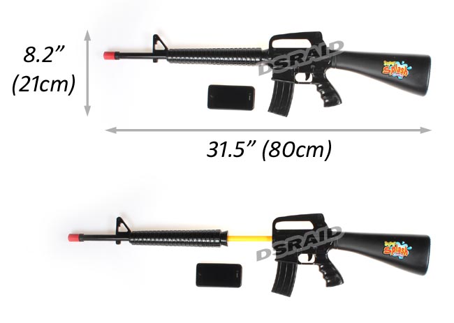 M16 Pump Soaker Water Gun Powerful Squirt Gun Water Blaster Wiz Cannon