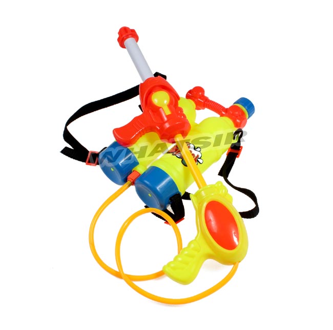 Double Bottle Backpack Water Gun Squirt Gun Container Water Blaster