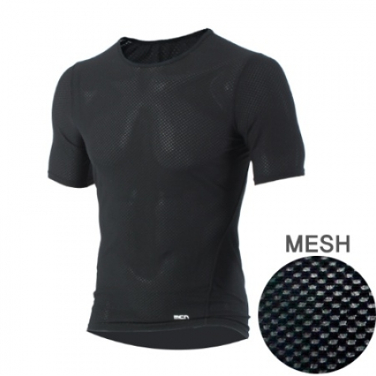 Mcn 여름용 [MTS-KMESH] K-mesh 반팔 티셔츠_블랙