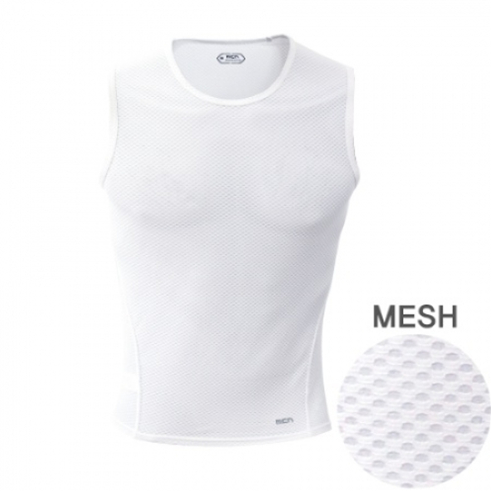 Mcn 여름용 [MTM-KMESH] K-mesh 민소매 티셔츠_화이트