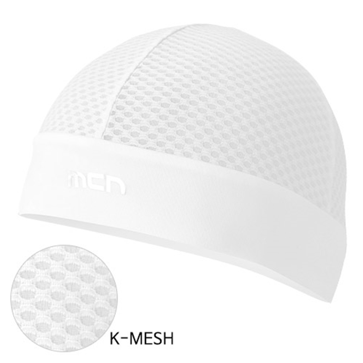 Mcn [SKULL CAP K-MESH WHITE] K-매쉬 스컬캡-화이트