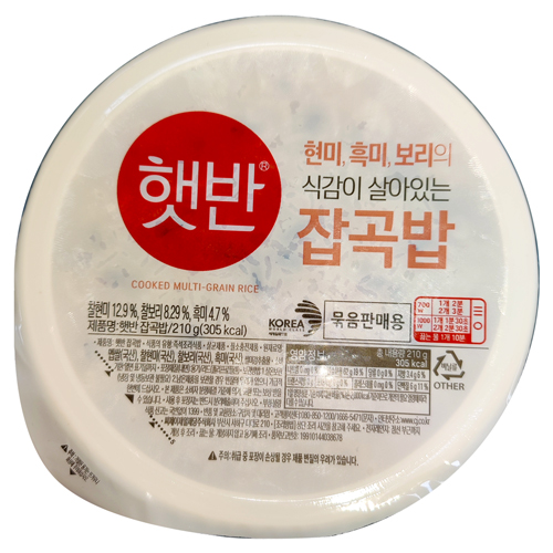 CJ 햇반 잡곡밥 210g (12개)