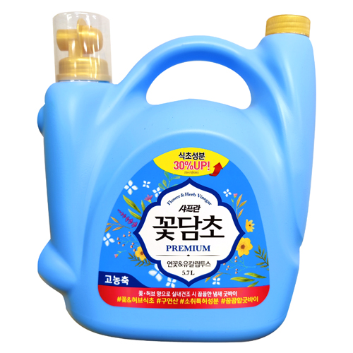 샤프란 꽃담초 연꽃&유칼립투스 섬유유연제 5.7L