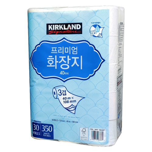 커클랜드 프리미엄 화장지3겹 40m (60롤)
