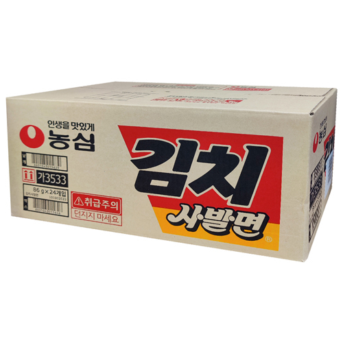 농심 김치 사발면 (24개)