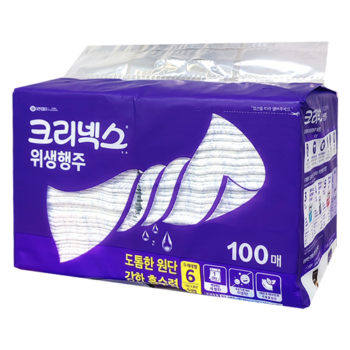 크리넥스 위생 행주 (100매)