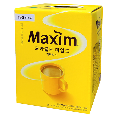 맥심 모카골드 마일드 커피믹스 190T