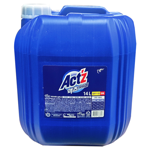 액츠 파워젤 세탁 세제 14L