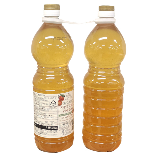 ACETUM 유기농 사과 식초 1L (2개입)