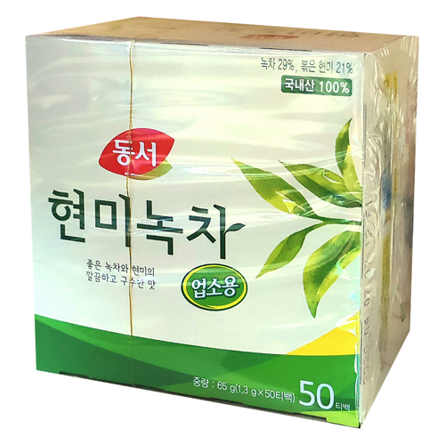 동서 현미녹차 업소용 50T