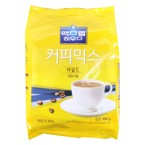 맥스웰하우스 마일드 커피믹스 자판기용 800g