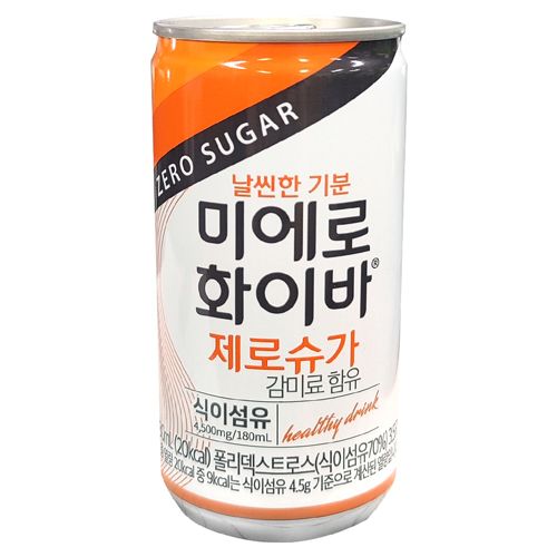 미에로화이바 제로슈가 180ml (30캔)