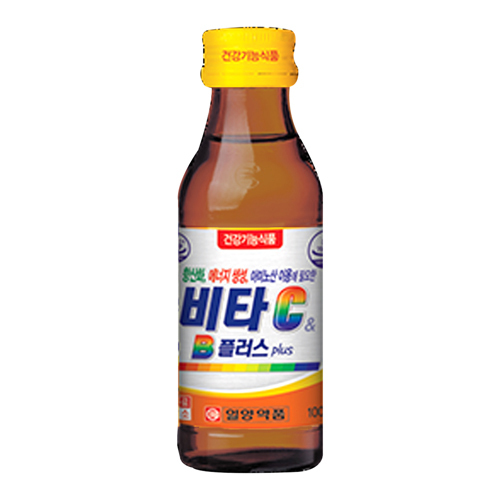 일양약품 비타 C&B 플러스 비타민음료 100ml (100병)