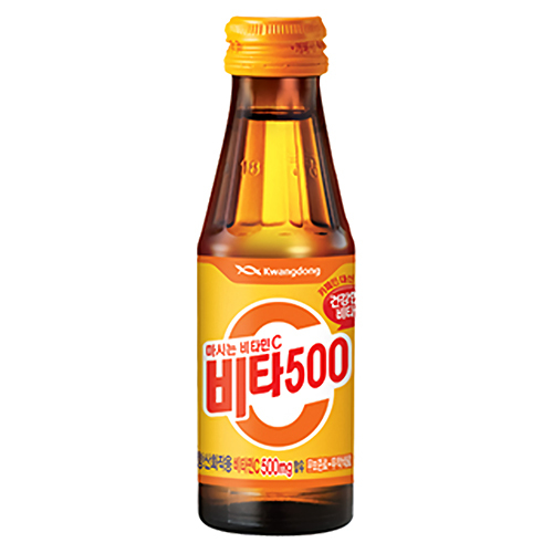 [타임세일] 광동 비타500 비타민음료 100ml (100병)
