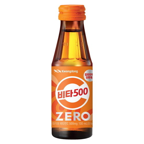 광동 비타500 제로 비타민음료 100ml (100병)