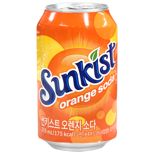 썬키스트 오렌지 소다 355ml (24캔)