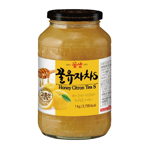 [타임세일] 꽃샘 꿀 유자차 S 1kg