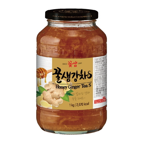 [타임세일] 꽃샘 꿀 생강차 S 1kg
