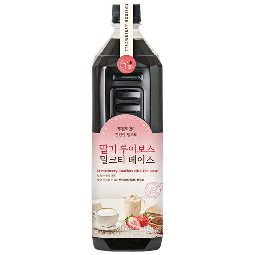 [타임세일] 룩아워티 딸기 루이보스 밀크티 1.2kg