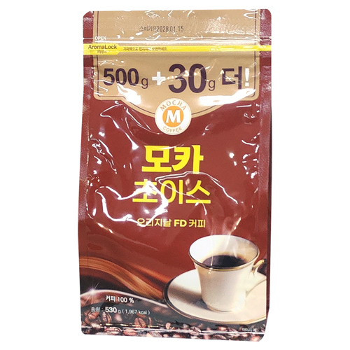 모카 초이스 오리지날FD 커피 530g