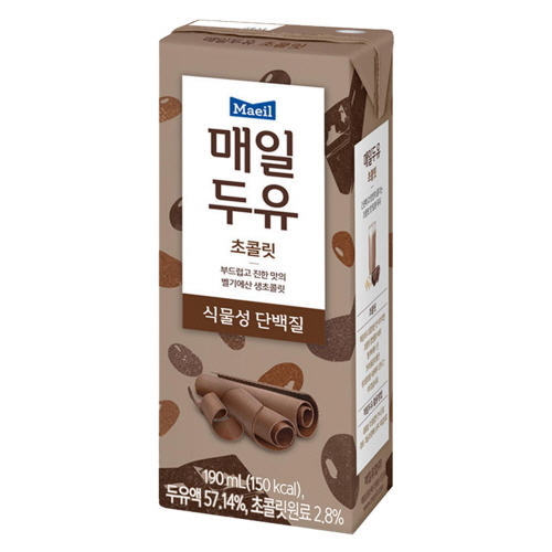 매일 두유 초콜릿 190ml (24팩)