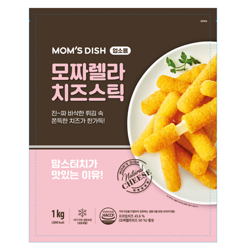 맘스터치 모짜렐라 치즈스틱 1kg