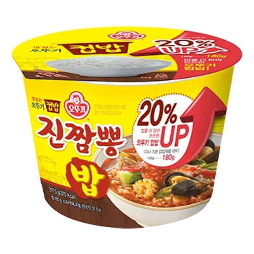 오뚜기 컵밥 진짬뽕밥 217.5g (12개)