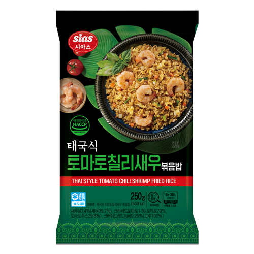 시아스 태국식 토마토 칠리새우 볶음밥 250g x 10봉